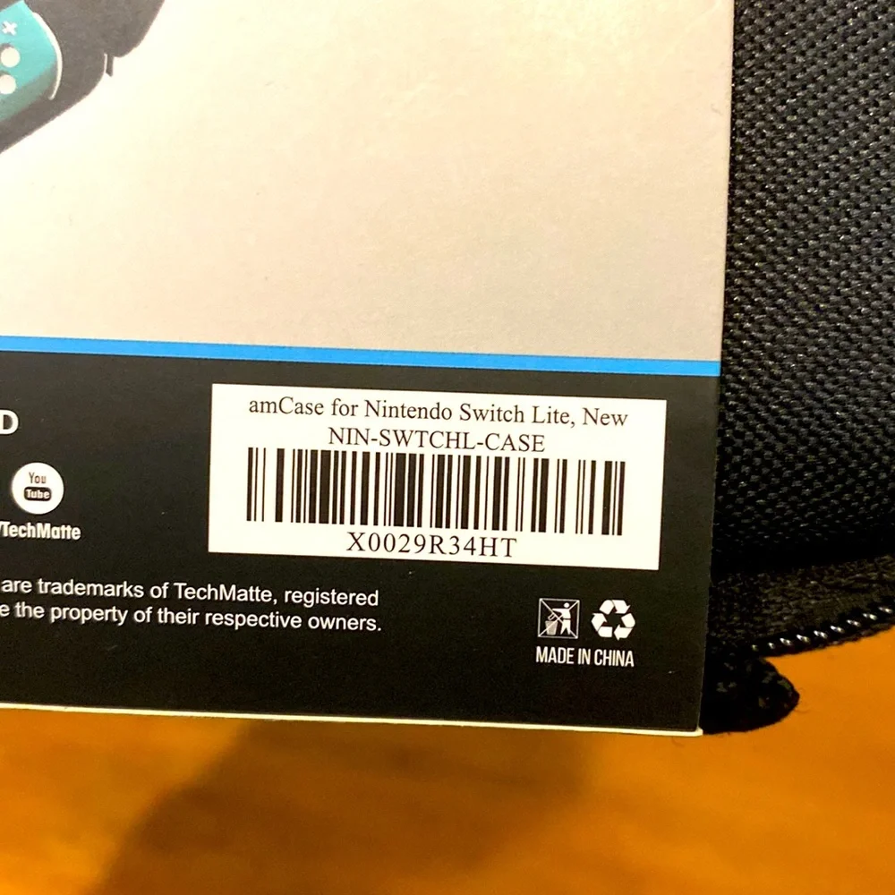 Tech Matte Carrying Case for Nintendo Switch Lite NIP
